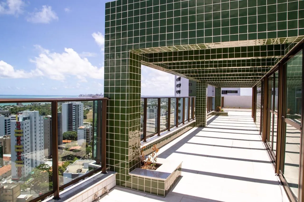Appartamento Flat Novo Em Boa Viagem, Com Vista Para O Mar, Andar Alto Recife